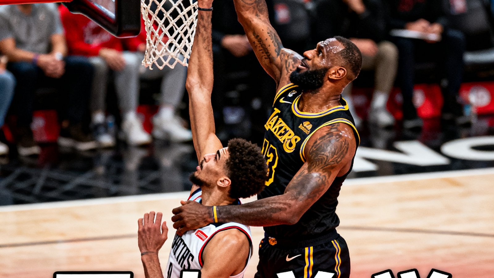 24直播网NBA十佳球，詹姆斯隔扣文班亚马，暴力美学